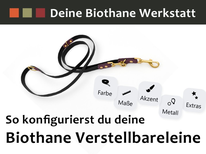 Anleitung: Biothane Verstellbare Leine