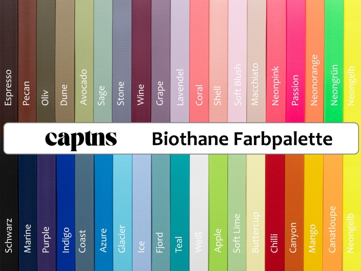 Biothane Farben