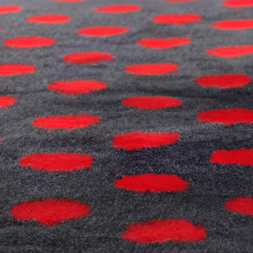 Vetbed Muster Polka Red
