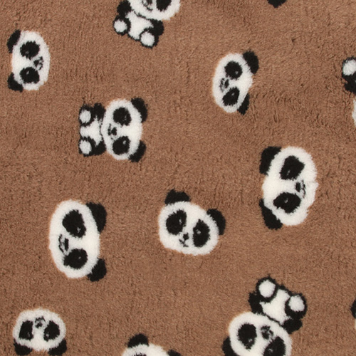 Vetbed Muster braun Panda