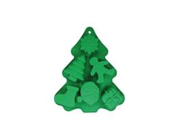 Silikon Backmatte Weihnachtsbaum für Hundekekse
