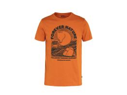 Fjällräven  Equipment T-Shirt für Herren Sunset Orange