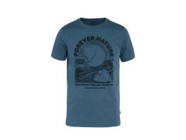 Fjällräven  Equipment T-Shirt für Herren Indigo Blue