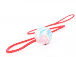 Ball am langen Seil aus Naturgummi 5 cm