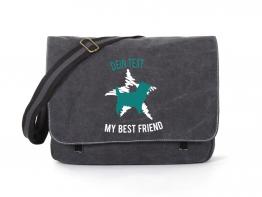 Cairn Terrier Canvas Tasche schwarz Dog Star