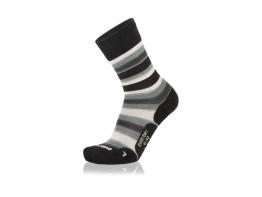 Lowa Everyday Socken grau/schwarz gestreift