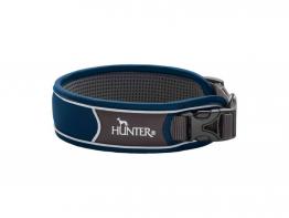 Hunter Divo Hundehalsband blau/grau