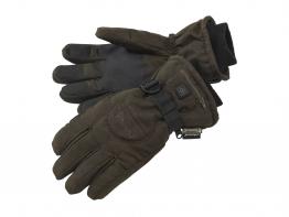 Pinewood® Beheizbare Handschuhe wildlederbraun