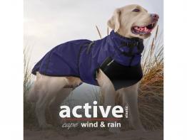 Active Cape Elastic Wind & Rain dark blue