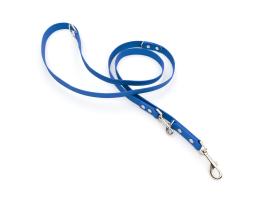 captns Biothane verstellbare Hundeleine Azure 16mm