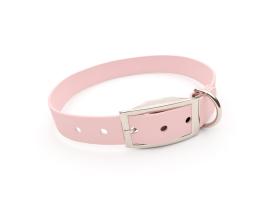Captain’s Biothane Hundehalsband Soft Blush 25 mm breit