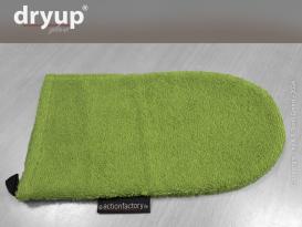 Dryup Glove Frotteehandschuh für Hunde kiwi