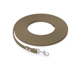 captns Biothane Schleppleine Mocca 9mm