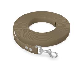 captns Biothane Schleppleine Mocca 19mm