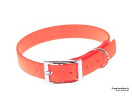 Captain’s Biothane Hundehalsband neonorange 19mm breit