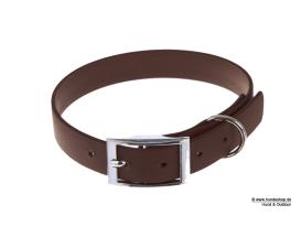 Captain’s Biothane Hundehalsband dunkelbraun 16mm breit