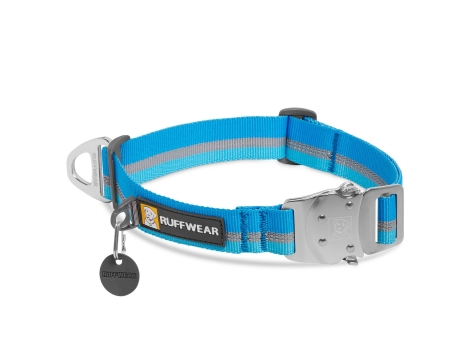 Ruffwear Top Rope™ Hundehalsband mit Metalllverschluss Blue Dusk