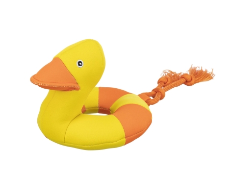 Aqua Toy schwimmfähige Ente mit Seil