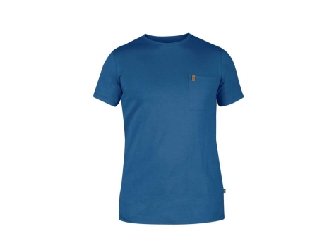 Fjällräven Övik Herren Pocket T-Shirt Uncle Blue
