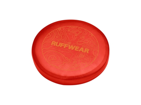 Ruffwear Camp Flyer Hunde-Frisbeescheibe Red Sumac