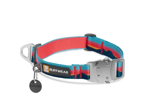 Ruffwear Top Rope™ Hundehalsband mit Metalllverschluss Sunset