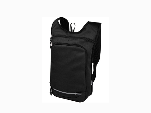 Leichter Outdoor Sportrucksack solid black