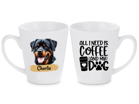 Hunde Tasse - individuelle konische Tasse