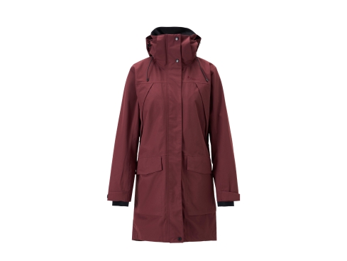 Pinewood Damen Regenparka earth plum