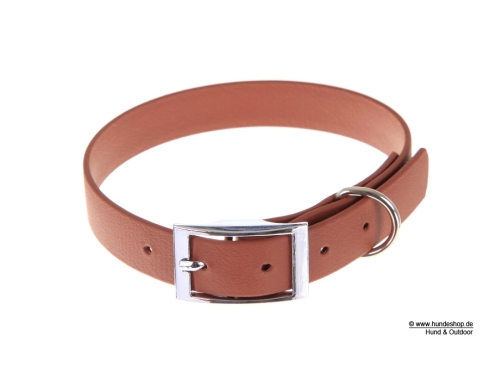 Captain’s Biothane Hundehalsband braun 16mm breit