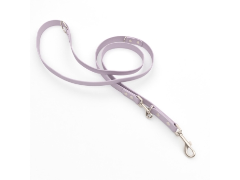 Captain’s Biothane verstellbare Hundeleine Fundstück Altrose 19mm/250cm Edelstahl Schrauben