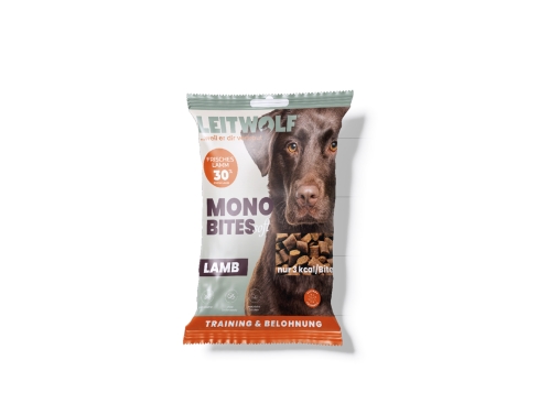Leitwolf Mono Bites Lamm Snack für Hunde