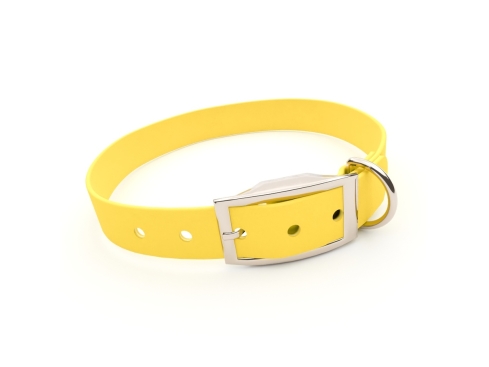 Captain’s Biothane Hundehalsband Mango 25 mm breit