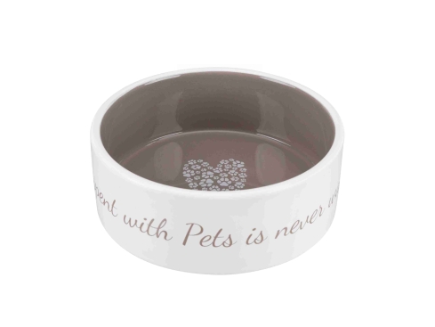 Keramik Hundenapf Pet's Home creme/taupe
