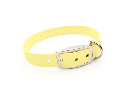 Captain’s Biothane Hundehalsband Buttercup 25 mm breit