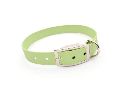 Captain’s Biothane Hundehalsband Soft Lime 16 mm breit