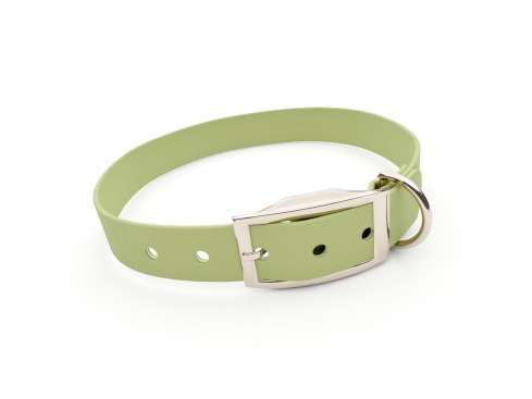 Captain’s Biothane Hundehalsband Avocado 25 mm breit