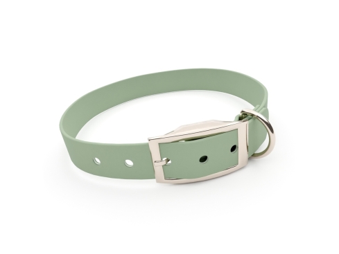 Captain’s Biothane Hundehalsband Sage 16 mm breit