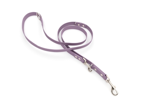 captns Biothane verstellbare Hundeleine Grape 16mm
