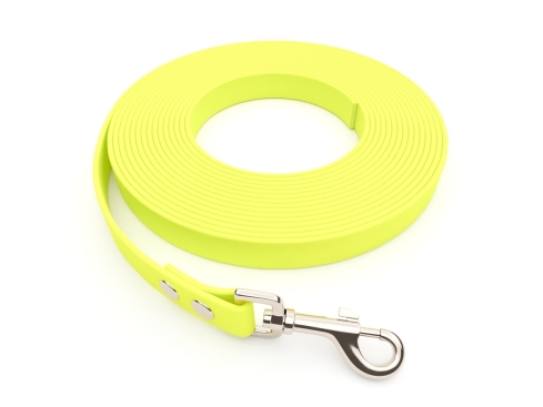 Captain’s Biothane Schleppleine Neongelb 19mm