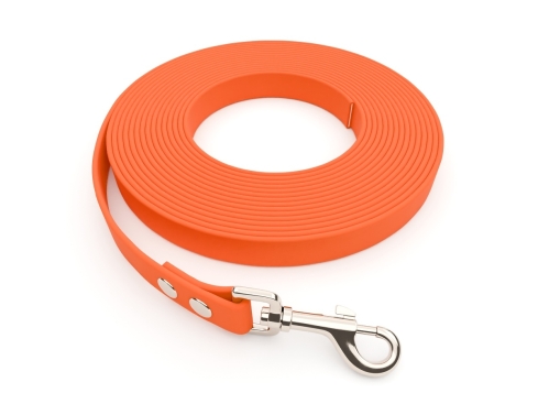 Captain’s Biothane Schleppleine Neonorange 13mm