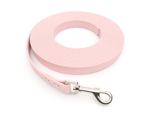 captns Biothane Schleppleine Soft Blush 16mm