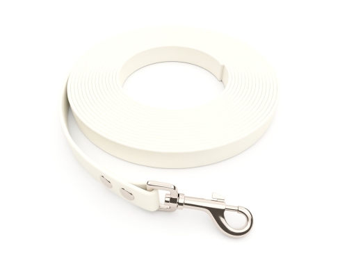 Captain’s Biothane Schleppleine Weiß 13mm
