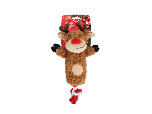 AFP Merry Tug & Fetch Rentier Hundespielzeug