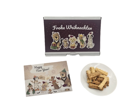 Keksdieb Weihnachtsbox für Hunde 2025