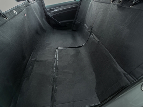 Teilbare Auto-Schondecke für die Rückbank