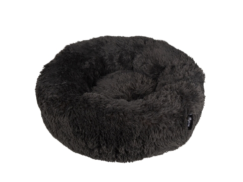 District 70 FUZZ Donut Hundebett dark grey