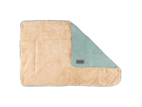 Scruffs Cosy Blanket Ganzjahres-Hundedecke Salbeigrün