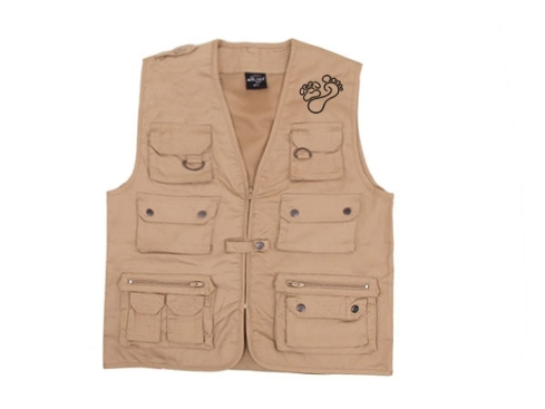 Hund & Outdoor Hundesport Weste khaki Größe M