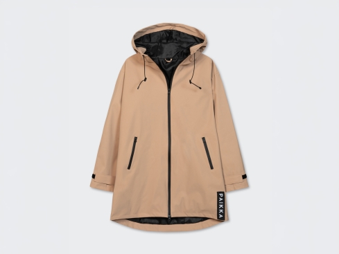 Paikka Visibility Damen Regenmantel taupe