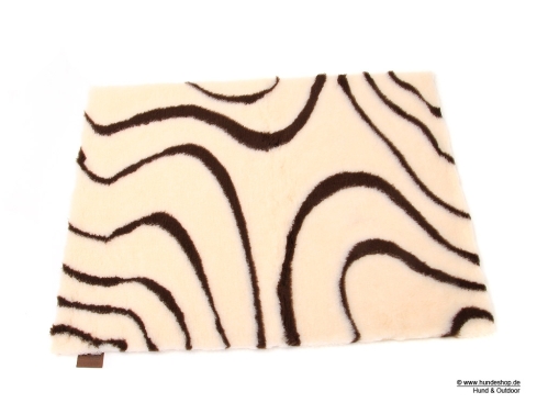 B-Ware Original Vetbed Isobed SL Wave creme/braun 75 cm x 50 cm